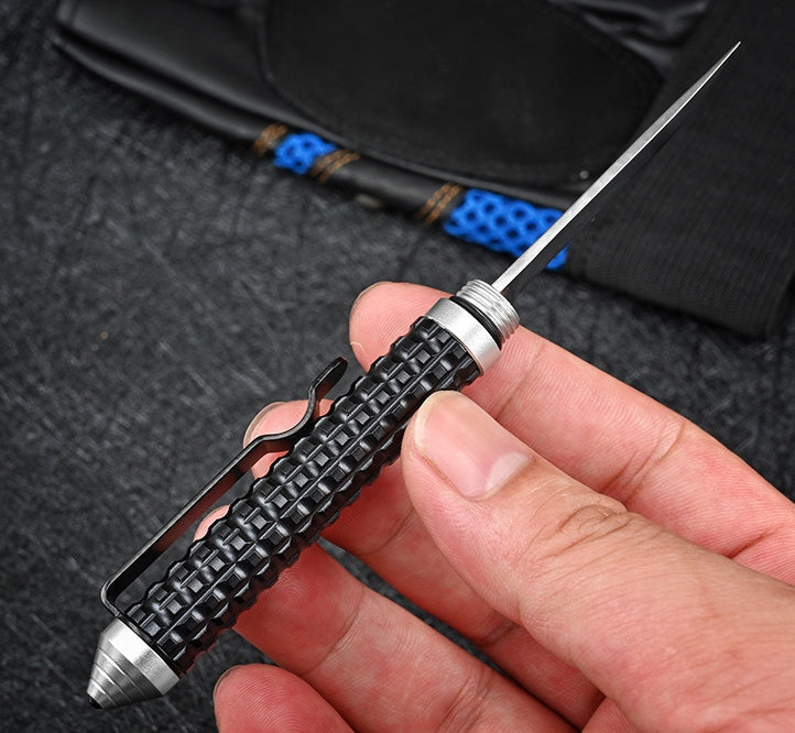 Mini Damascus Pen Multifunctional Pocket Tool