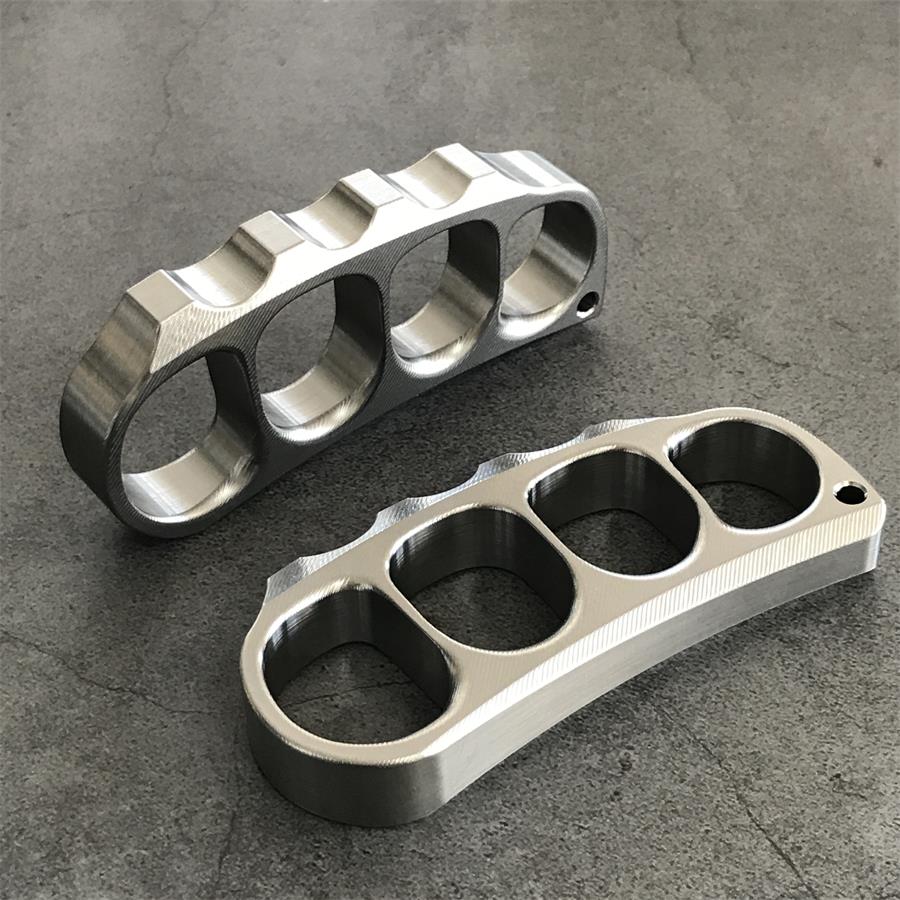 Titanium Pea with Surface Texture Design Light Easy To Carry Outdoor EDC Tool