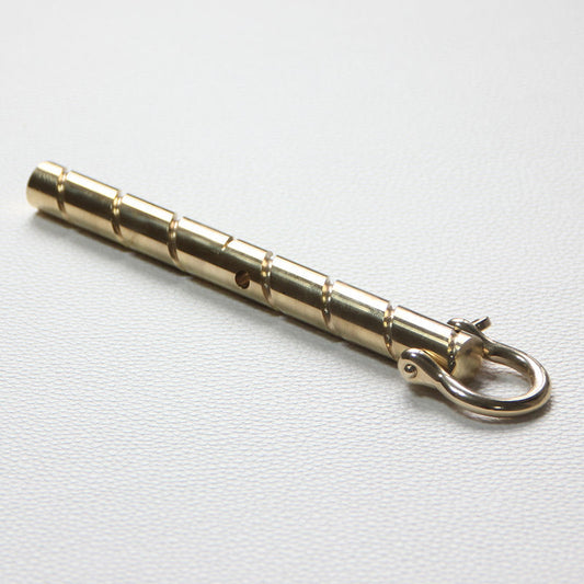 Double-hole Design Brass Horseshoe EDC Tool