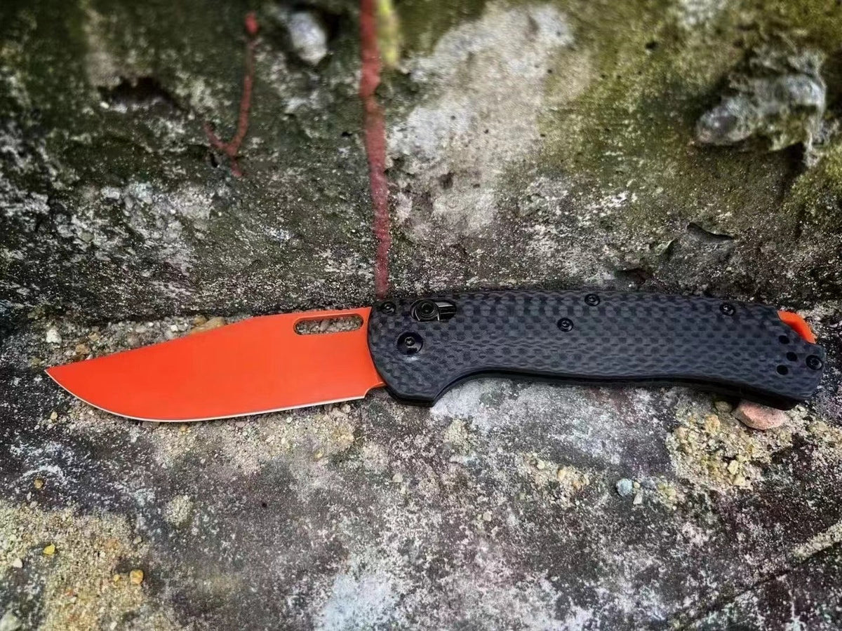BM15535 Carbon Fiber Handle Outdoor Folding Tool