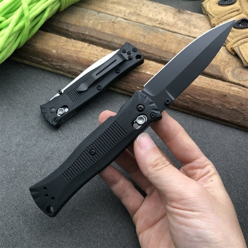 BM530 Hard Nylon Fiberglass Handle 440C Steel Outdoor Folding Tool