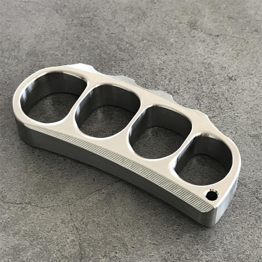 Titanium Pea with Surface Texture Design Light Easy To Carry Outdoor EDC Tool