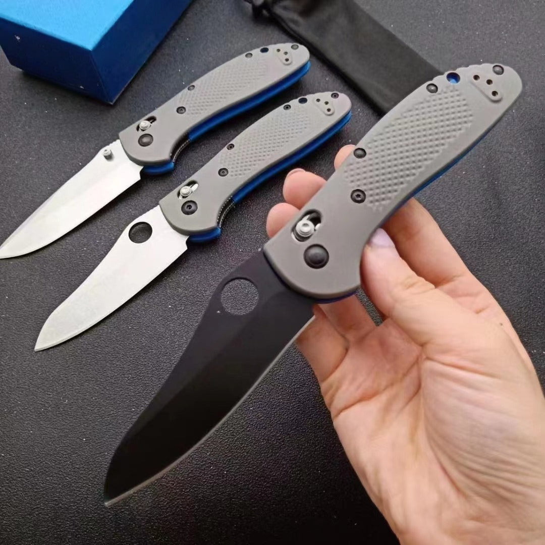 BM550 Nylon Fiberglass Handle D2 Outdoor Folding Tool