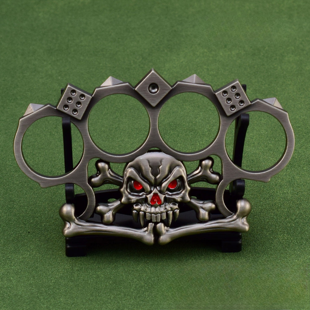 Skull Dice Design Finger Guard Tool