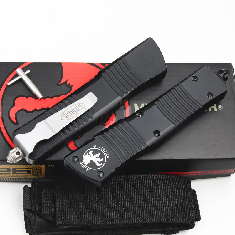 Outdoor Folding Pocket Tool | D2 Steel Detail | 6061 Aviation Aluminum Handle | Compact EDC Utility