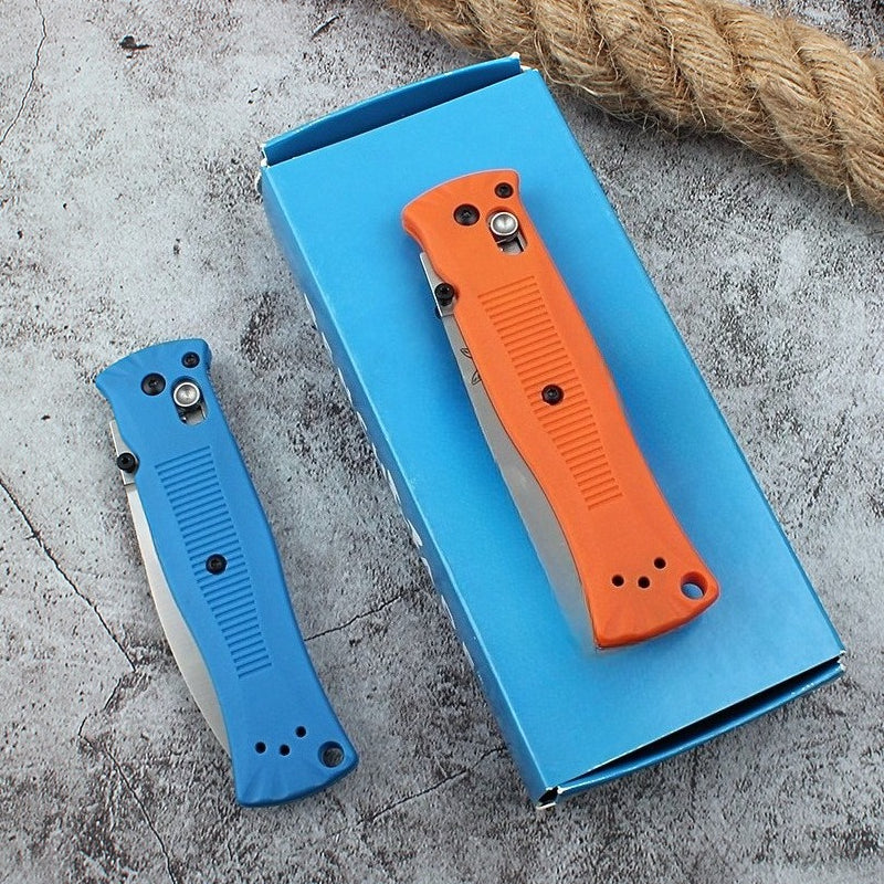 BM530 Hard Nylon Fiberglass Handle 440C Steel Outdoor Folding Tool