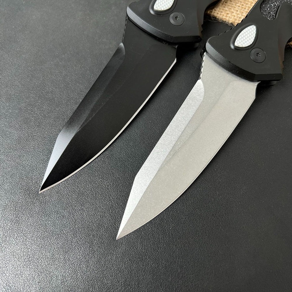 Damascus Steel-clad Aluminum Alloy Handle Outdoor Portable Tool