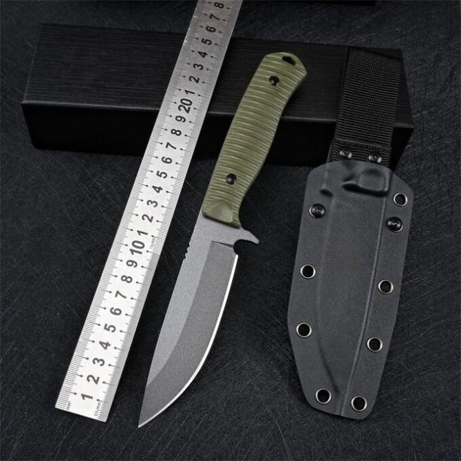 BM539GY Green G10 Handle DC53 Steel Outdoor EDC Tool