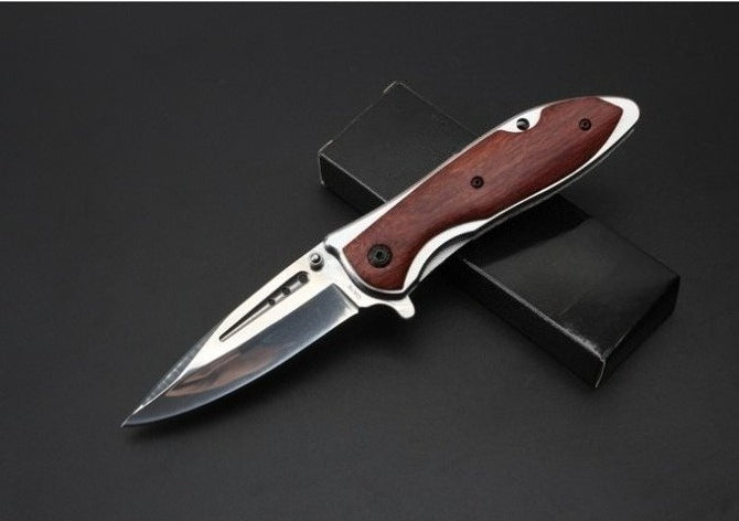 DA76 Redwood Outdoor Folding EDC Tool