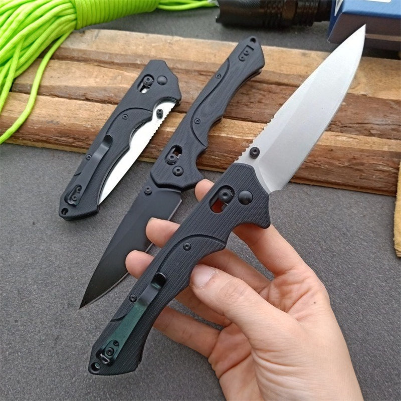BM615 Mini S30V Outdoor Black Folding Tool