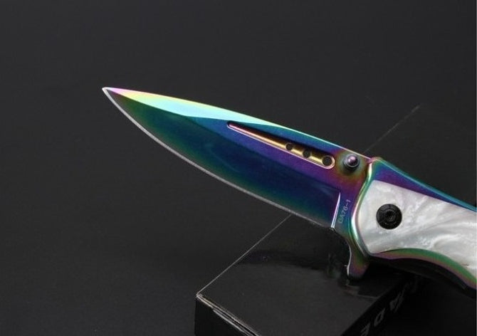 DA76-1 Color Titanium Outdoor Folding Tool
