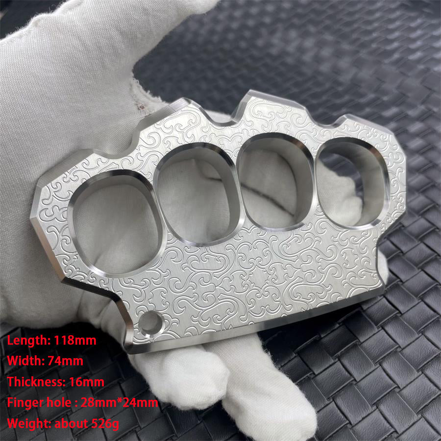 Beautiful Carved Pattern 304 Steel Thickened Outdoor Tool