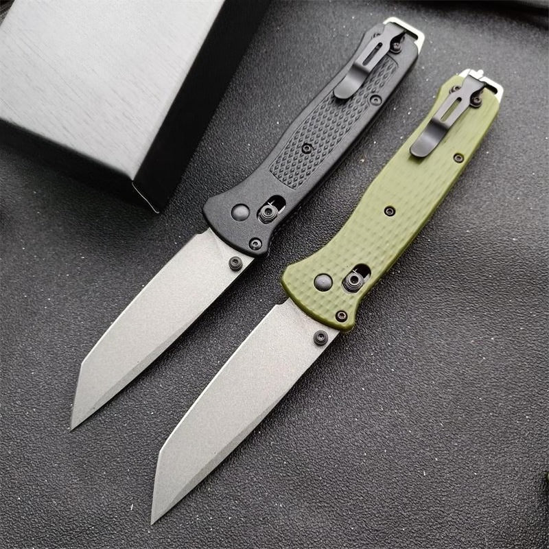 BM537GY Aluminum Alloy CPM-3v Surface Anti-scratch Coating Outdoor Folding Tool