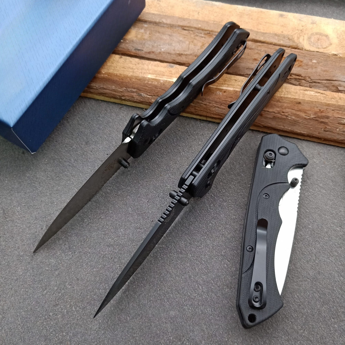 BM615 Mini S30V Outdoor Black Folding Tool