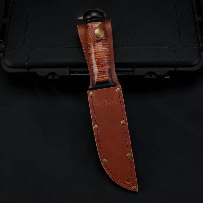 KB2225 Leather Handle Outdoor Tool