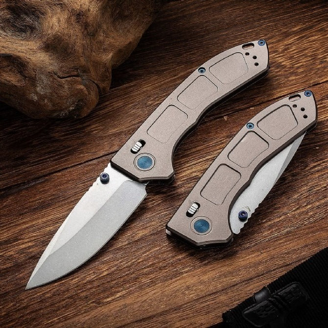 BM748 Aluminum Alloy Handle 9CR18 Outdoor Folding Tool