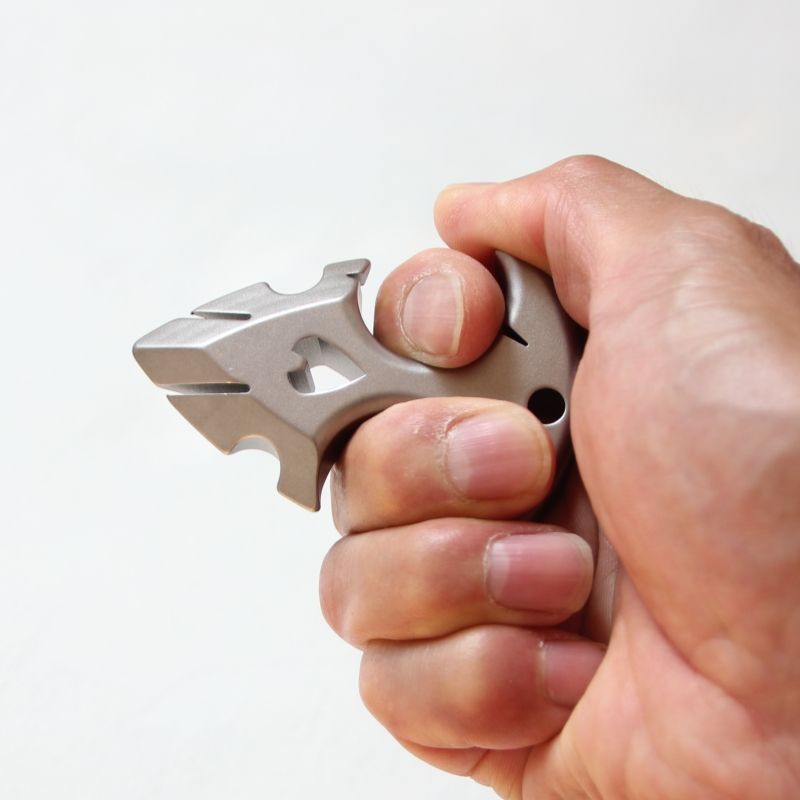 Mini Titanium Backpack Outdoor Easy Carry EDC Tool