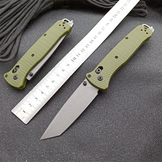 BM537GY Aluminum Alloy CPM-3v Surface Anti-scratch Coating Outdoor Folding Tool