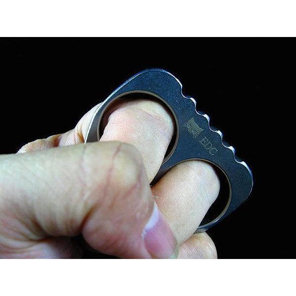 Stainless Steel EDC Keychain | Vintage Metal Design