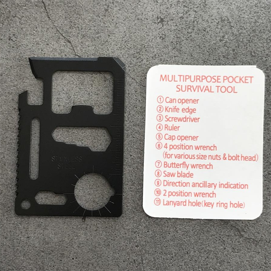 Card-Style Portable Multifunctional EDC Outdoor Tool