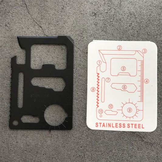 Card-Style Portable Multifunctional EDC Outdoor Tool