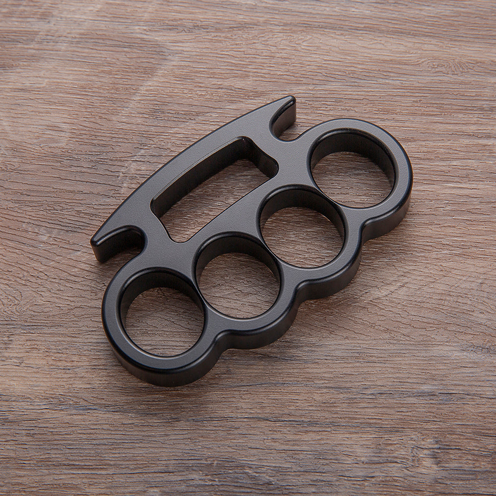 2024 New Four Finger Metal Knuckle Duster Bottle Opener