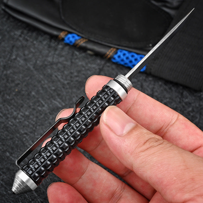Mini Damascus Pen Multifunctional Pocket Tool