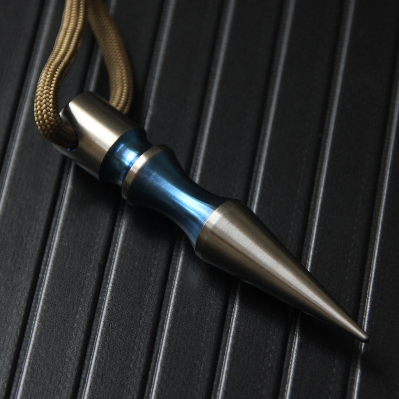 Portable Titanium Alloy Mini Backpack Keyaccessoryr EDC Tool