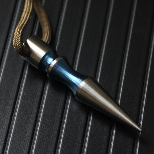 Portable Titanium Alloy Mini Backpack Keyaccessoryr EDC Tool