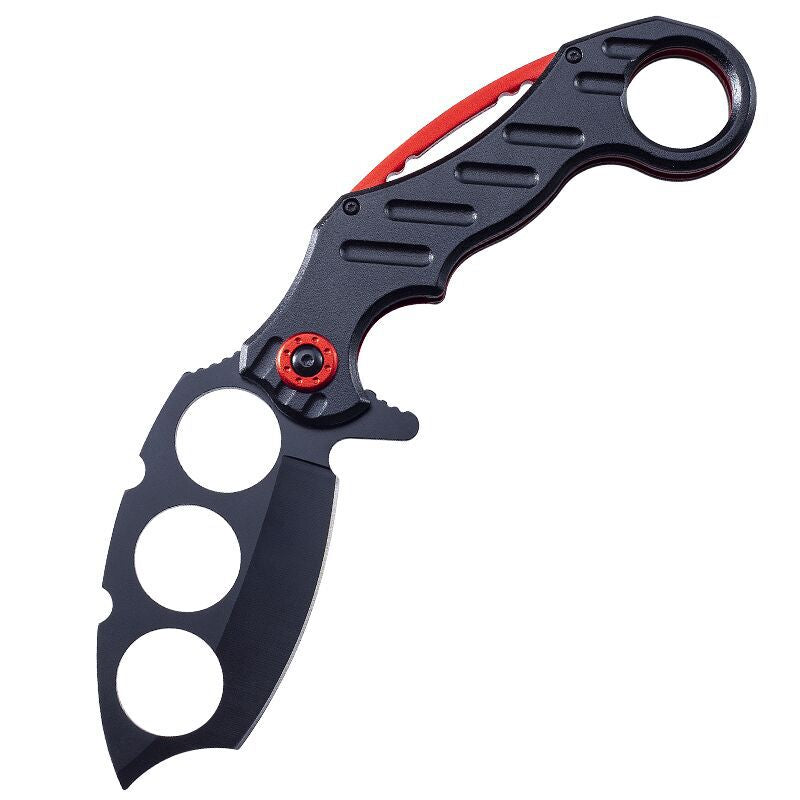 Folding Outdoor Black Multi-functional EDC Tool