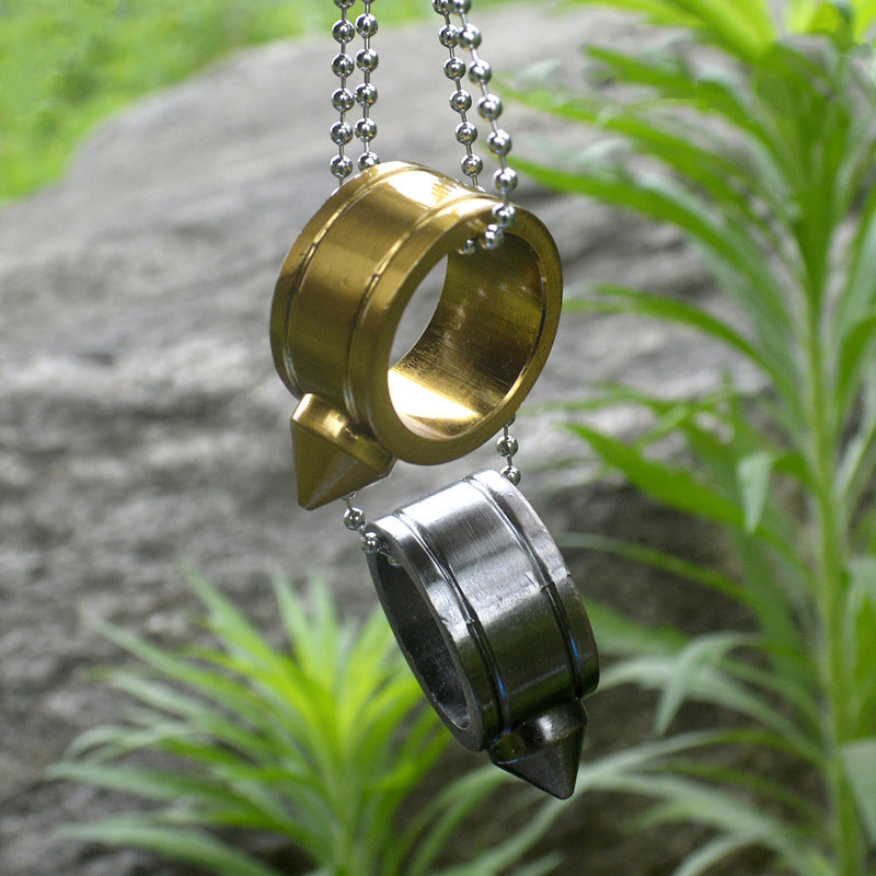 One Finger Ring Pendant Pocket EDC Tools