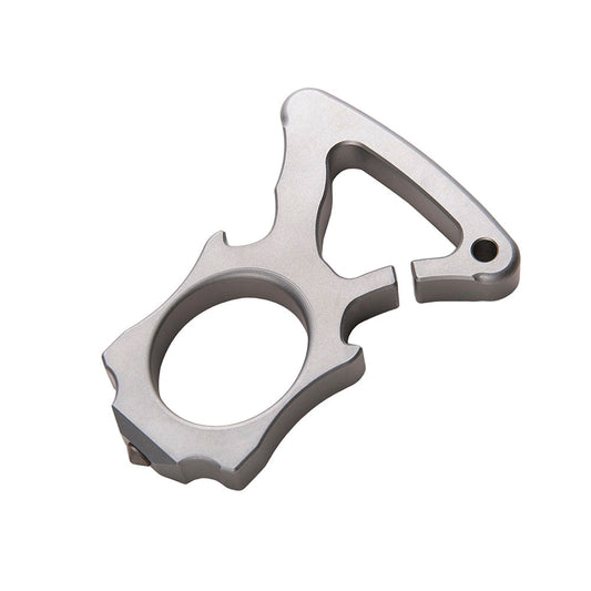 Full Stainless Steel Single Finger Knuckle Duster