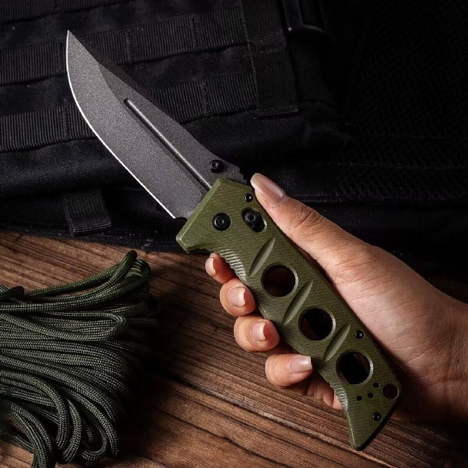BM275SFE-2 G10 D2 Steel Titanium Coated Outdoor Folding Tool