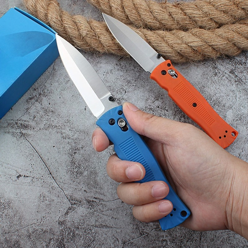 BM530 Hard Nylon Fiberglass Handle 440C Steel Outdoor Folding Tool
