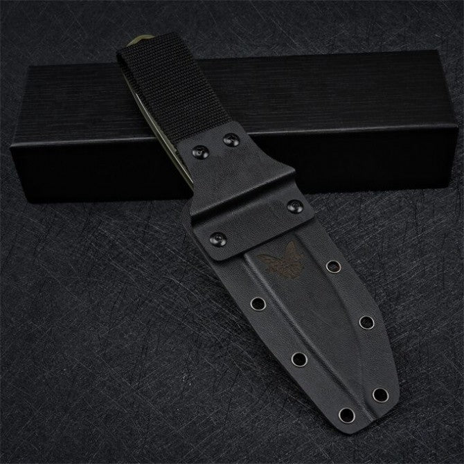 BM539GY Green G10 Handle DC53 Steel Outdoor EDC Tool