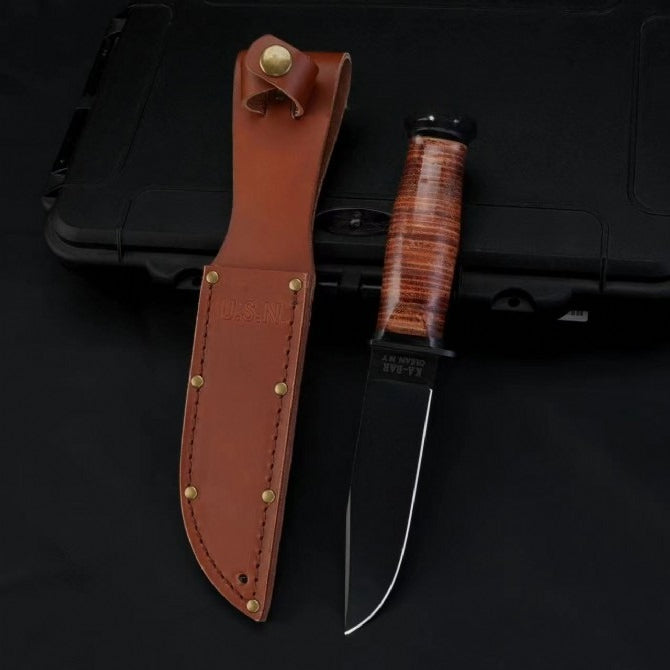 KB2225 Leather Handle Outdoor Tool