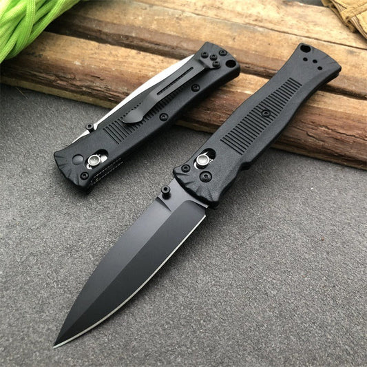 BM530 Hard Nylon Fiberglass Handle 440C Steel Outdoor Folding Tool