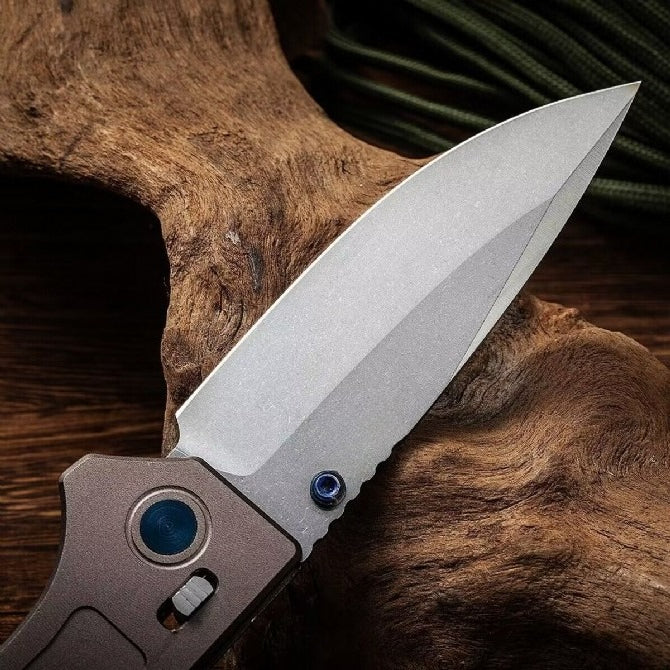 BM748 Aluminum Alloy Handle 9CR18 Outdoor Folding Tool