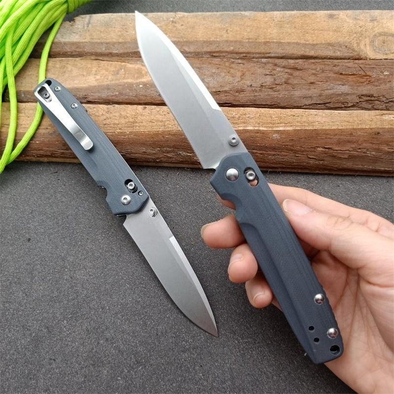 BM458 G10 Blue Outdoor Folding Tool