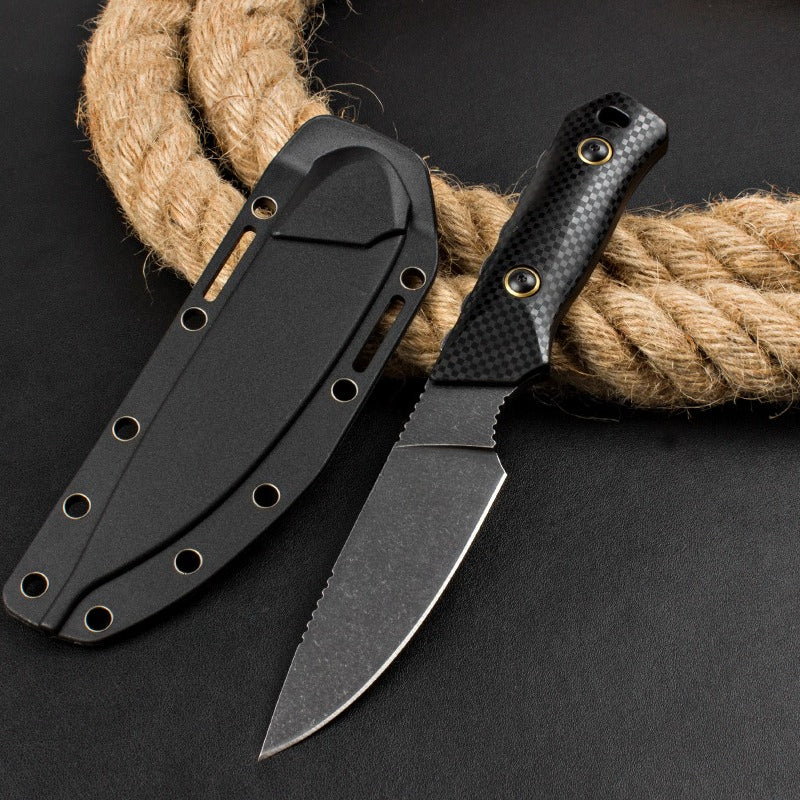 BM15600 Nylon Fiberglass Handle Stonewashed D2 Steel Outdoor EDC Tool