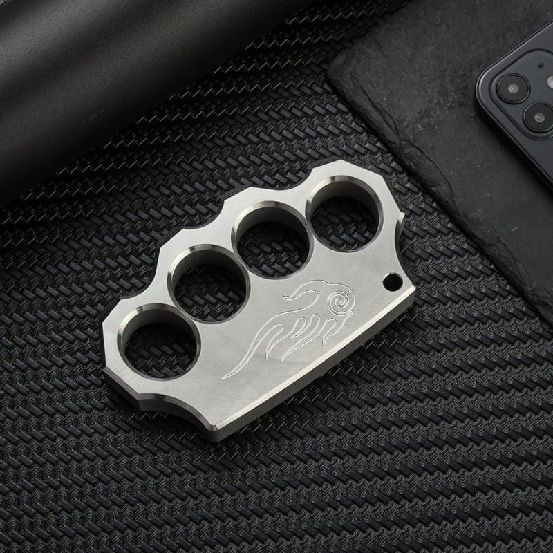 Brass Knuckle Rings Real 304 Stainless Steel - Tacsafeworld EDC Gadgets