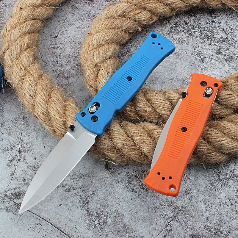 BM530 Hard Nylon Fiberglass Handle 440C Steel Outdoor Folding Tool
