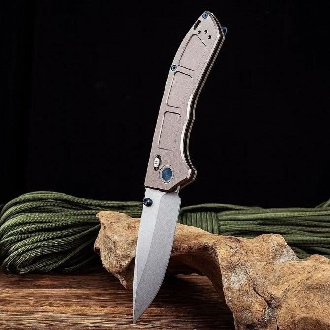 BM748 Aluminum Alloy Handle 9CR18 Outdoor Folding Tool