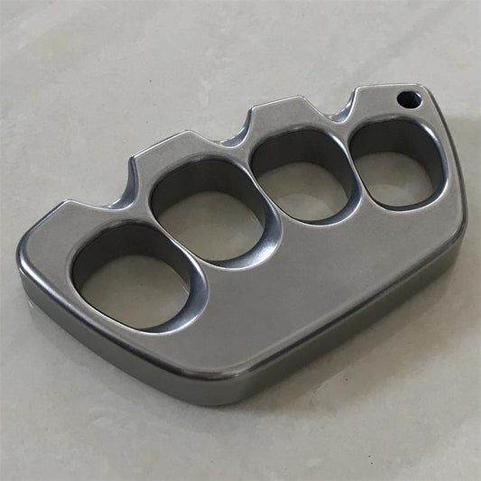 Creative Stonewashed Polished Style Big Hole Titanium Outdoor Tool