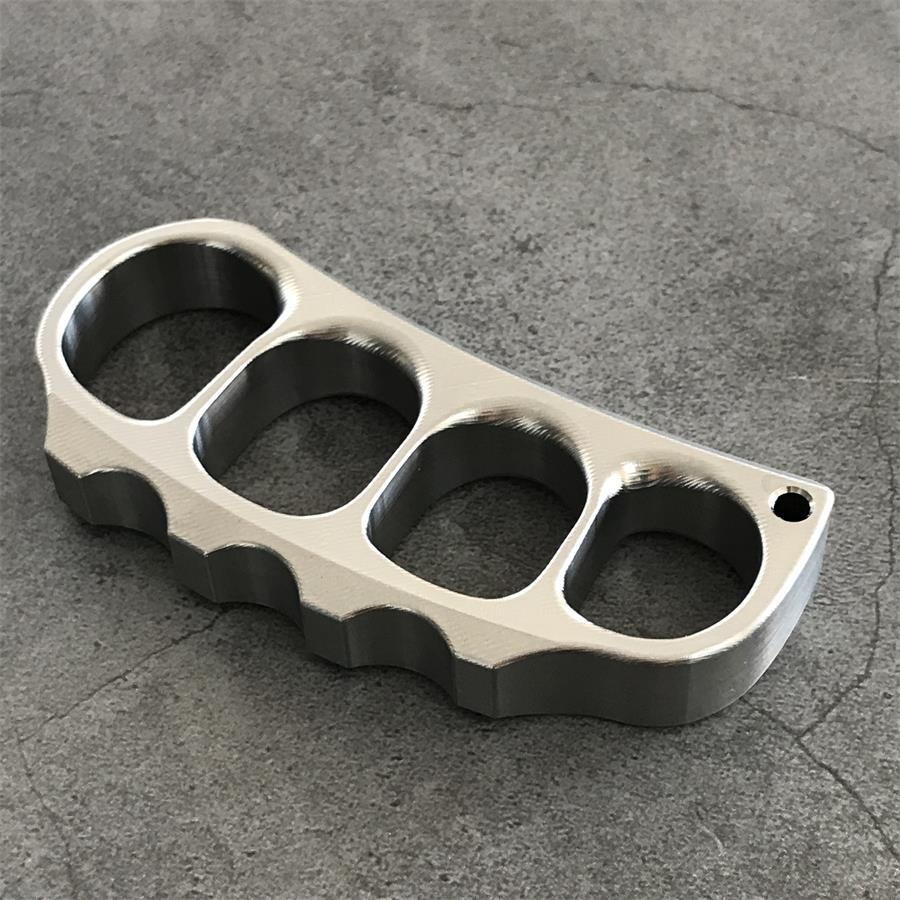 Titanium Pea with Surface Texture Design Light Easy To Carry Outdoor EDC Tool