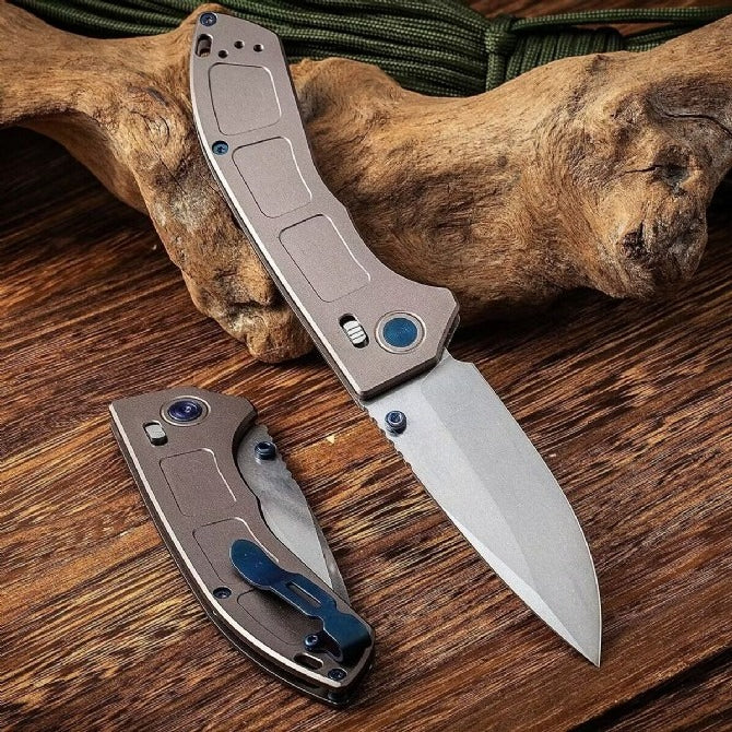 BM748 Aluminum Alloy Handle 9CR18 Outdoor Folding Tool