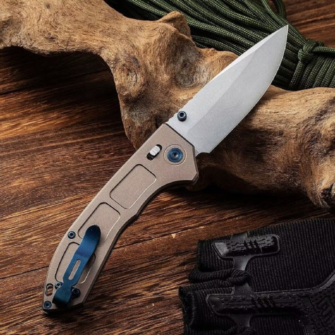 BM748 Aluminum Alloy Handle 9CR18 Outdoor Folding Tool