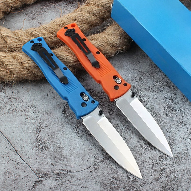 BM530 Hard Nylon Fiberglass Handle 440C Steel Outdoor Folding Tool