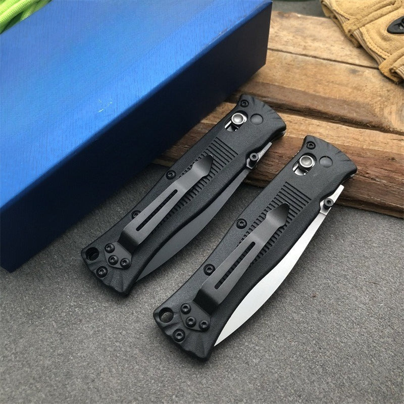 BM530 Hard Nylon Fiberglass Handle 440C Steel Outdoor Folding Tool