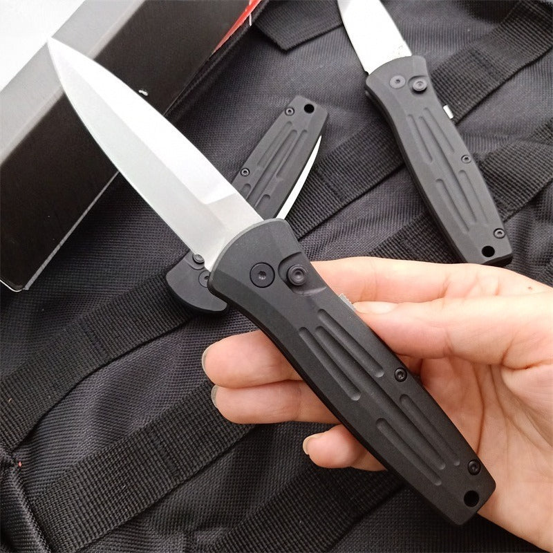 BM3551 Black Stonewashed 154CM Steel Outdoor Folding Tool